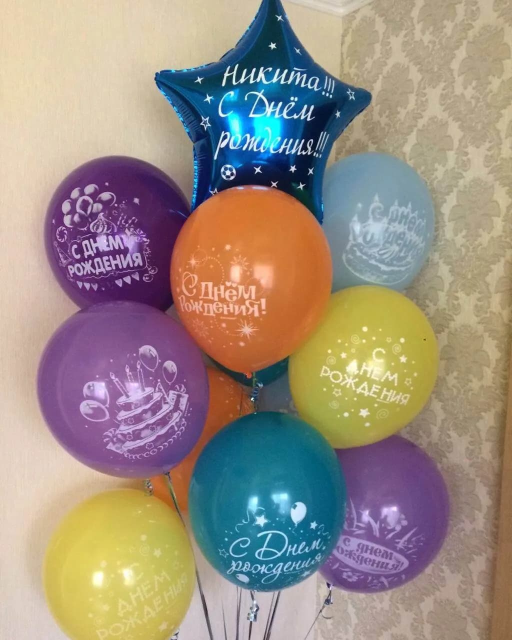 Фонтаны из шаров — фото 4