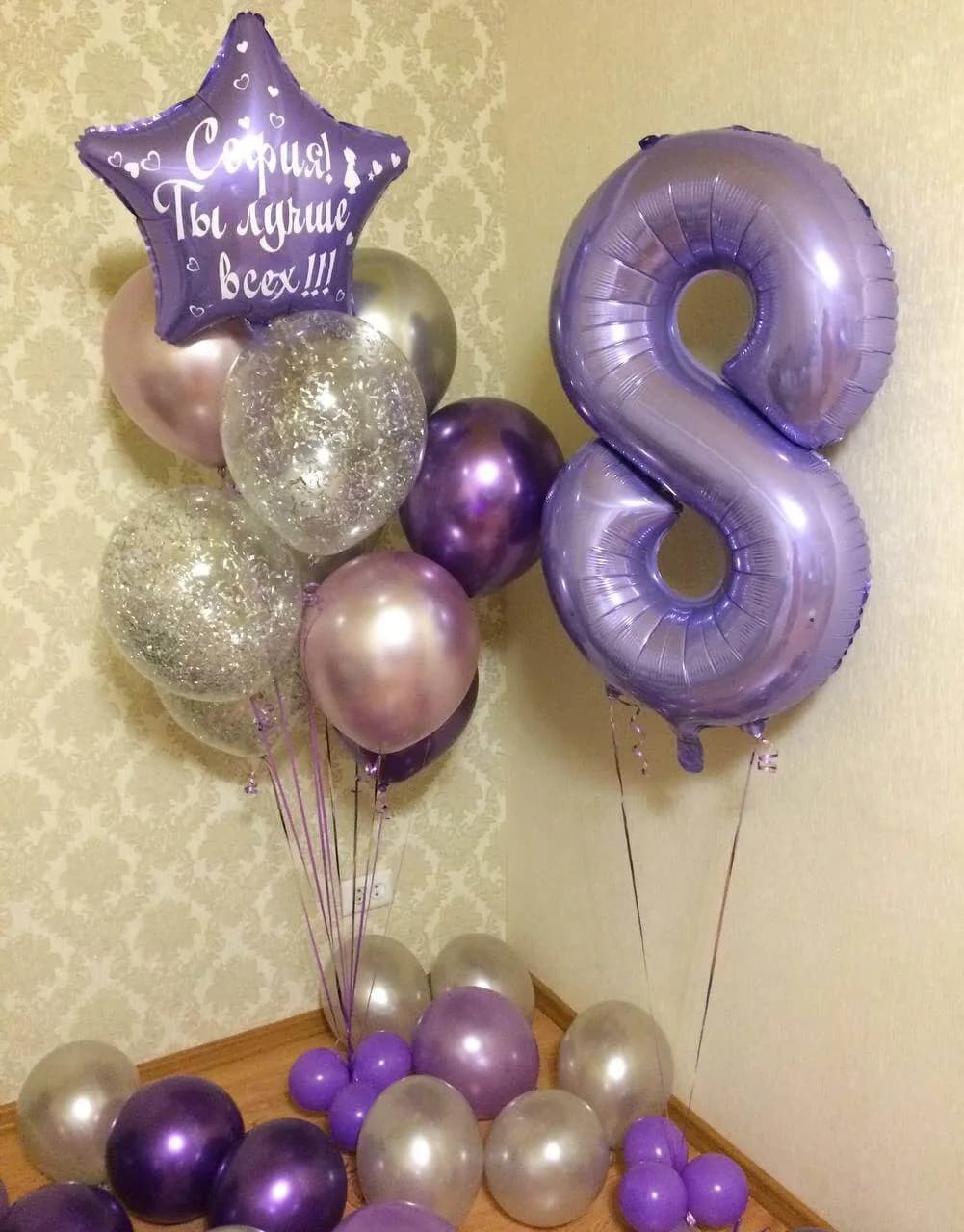 Фонтаны из шаров — фото 8