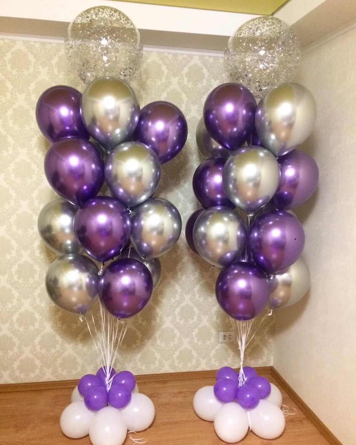 Фонтаны из шаров — фото 17