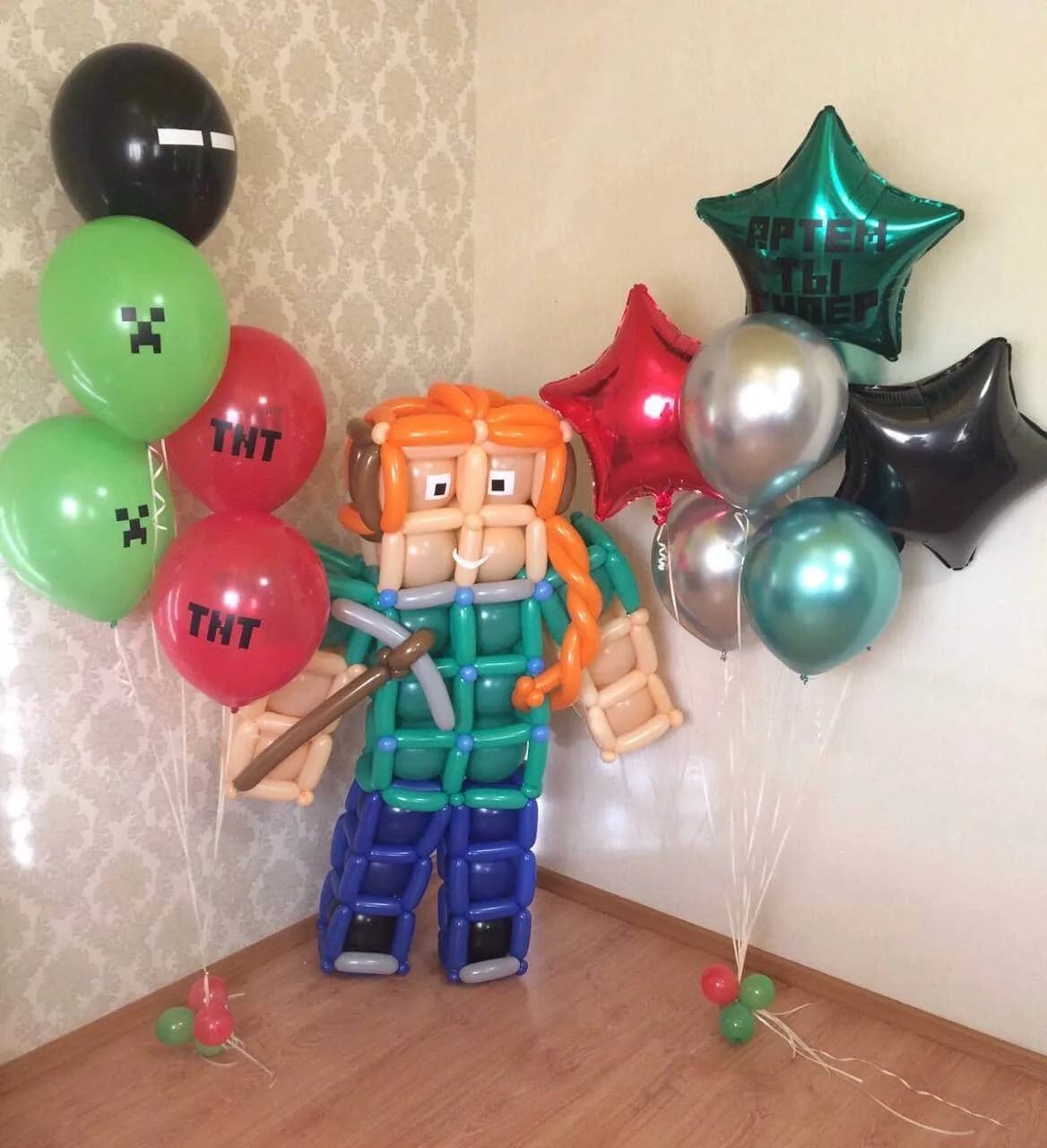 Фигуры из шаров — фото 8