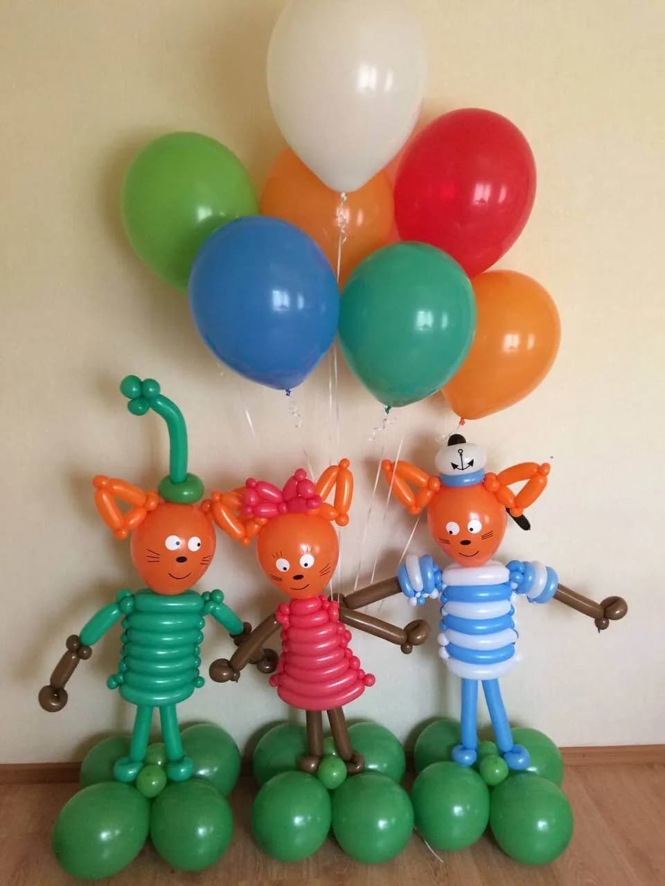 Фигуры из шаров — фото 20